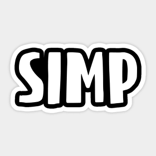 SIMP Sticker